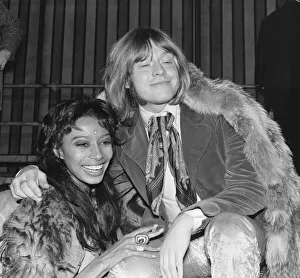 Tired Prints: Rolling Stones: Brian Jones at the filming of the Rolling Stones Rock n