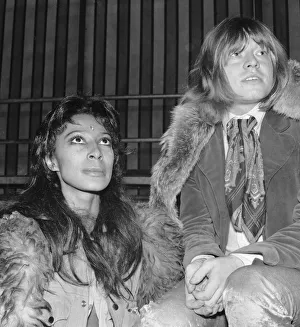 Rolling Stones: Brian Jones at the filming of the Rolling Stones Rock n