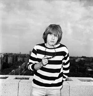 Stripes Collection: The Rolling Stones: Brian Jones. July 1964