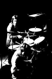 00097 Prints: Rolling Stones: Charlie Watts & Mick Taylor in concert at the Newcastle City Hall 4th