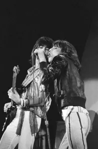 Two Men Only Prints: The Rolling Stones in concert at Hemisfair Plaza Arena & Convention Centre, San Antonio