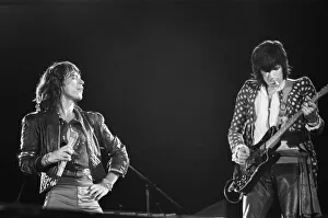 Rolling Stones concert at Knebworth House in Hertfordshire. 22nd August 1976