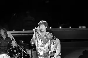 Rolling Stones concert for Nicaragua. Held at The Forum, Inglewood, Los Angeles