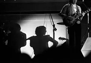Rolling Stones concert for Nicaragua. Held at The Forum, Inglewood, Los Angeles