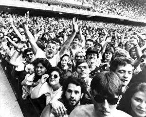 Rolling Stones: Fans at Cardiff Arms Park 17th July 1990