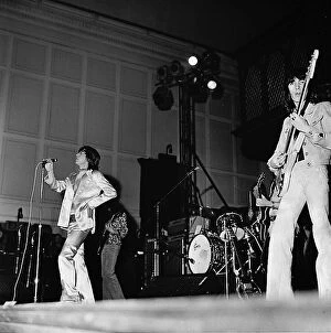 Images Dated 1st March 1971: Rolling Stones: during the first night of the bands UK tour at Newcastle City Hall