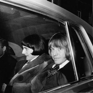 Rolling Stones Guitarist Brian Jones appeared with Prince Stanilas Klossowski de Rowla