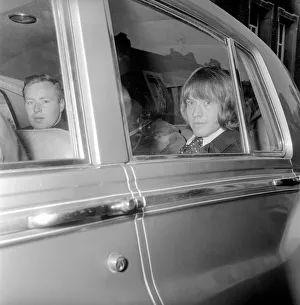 Rolling Stones Guitarist Brian Jones appeared with Prince Stanilas Klossowski de Rowla