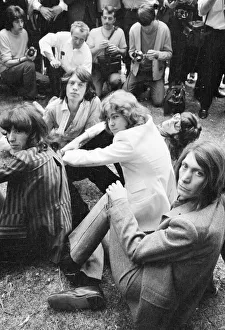 00121 Prints: Rolling Stones : Introducing the Mick Taylor (centre photo