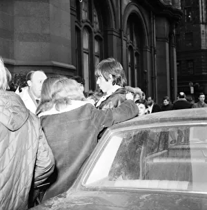 Rolling Stones: Keith Richards leaving Manchester in March 1965 possibly on 11 March