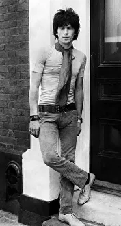 Rolling Stones, Keith Richards during the period of his drug trial with Mick Jagger in