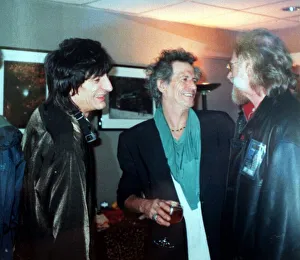 Rolling Stones: Former manager Andrew Loog Oldham talking to Keith Richards