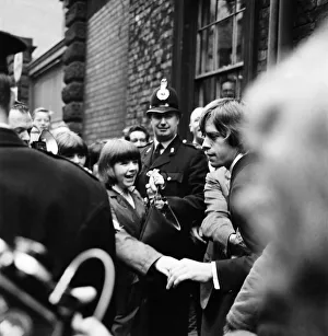 Frenzy Prints: Rolling Stones: Mick Jagger leaving Liverpool City Magistrates Court where he was fined