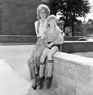 Rolling Stones: Pat Andrews with her and Brian Joness son Mark in July 1969