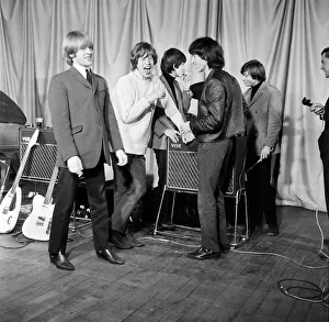 Core51 Prints: Rolling Stones before their performance at the ABC Theatre in Belfast 6th January 1965