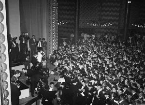 00373 Prints: Rolling Stones performing in concert at the Belle Vue theatre, Manchester