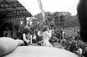 00380 Prints: Rolling Stones performing at Hyde Park. 5th July 1969