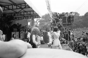 00380 Prints: Rolling Stones performing at Hyde Park. 5th July 1969