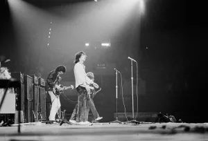Rolling Stones performing at the NME Poll Winners Concert on 12th May 1968