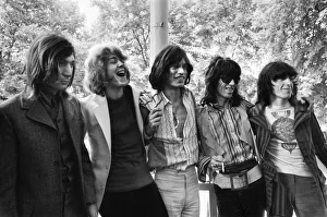 Rolling Stones : The photocall Introducing Mick Taylor (2nd Left