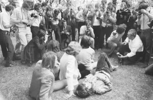 Rolling Stones : The photocall Introducing Mick Taylor who took Brian Jones place in