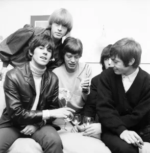 Rolling Stones: The Rolling Stones pictured in Manchester