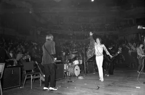 Rolling Stones at Royal Albert Hall, London. 23 September 1966 during their tour with Ike