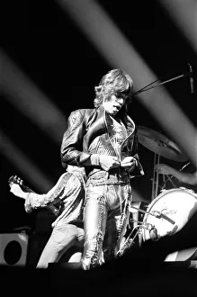 00427 Prints: The Rolling Stones seen here on stage at the Empire Stadium Wembley 8th September 1973