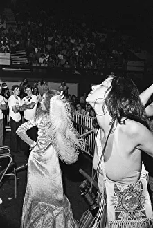 Rolling Stones on stage in concert at Earls Court. (Picture