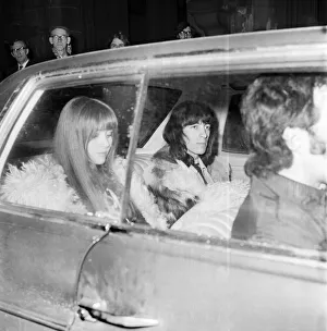 00291 Prints: Rolling Stones on stage of Newcastle City Hall on Thursday 4 / 3 / 1971 for the first concert