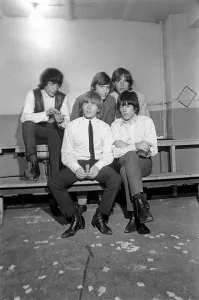 The Rolling Stones at Stockton. September 1964 S08359-013