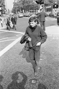 Roman Polanski, french polish film director in the UK filming 1965 British psychological