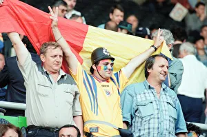 00949 Prints: Romania 0-1 France, Euro 1996 Group B match at St James Park, Newcastle