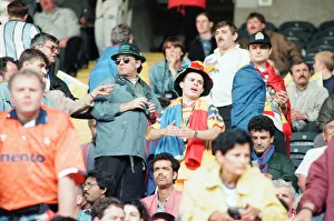 00949 Prints: Romania 0-1 France, Euro 1996 Group B match at St James Park, Newcastle