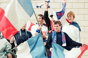 00949 Prints: Romania 0-1 France, Euro 1996 Group B match at St James Park, Newcastle