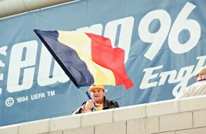 Romania 0-1 France, Euro 1996 Group B match at St James Park, Newcastle