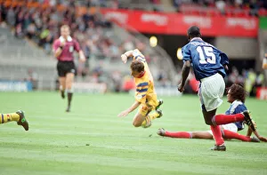 00949 Prints: Romania 0-1 France, Euro 1996 Group B match at St James Park, Newcastle