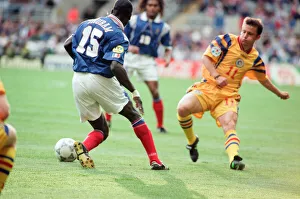 00949 Prints: Romania 0-1 France, Euro 1996 Group B match at St James Park, Newcastle