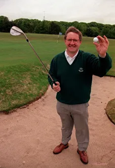 Ron Wallace Lanarkshire golf pro who has been appointed the National Coach of the Qatar