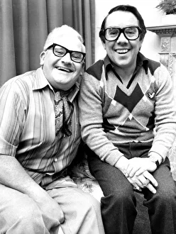 Celebs Misc Prints: Ronnie Barker and Ronnie Corbett who were appearing at Coventry theatre in their