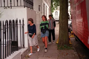 00184 Prints: Rosalind Mark July 1997 Nanny to Children of Tony Blair PM Pictured with mother