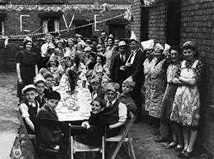 Rosemary Lane, Lincoln victory street party May 1945