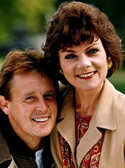 Ross Davidson actor and Briony McRoberts actress Take the High Road