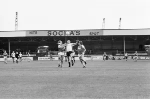 01001 Prints: Rotherham 1-2 Reading, League Division Three match at Millmoor