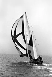 Round The World Yacht Race: Great Britain II seen here on the last leg in English Channel