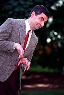 Images Dated 29th July 1997: Rowan Atkinson Actor Comedian Who plays the role of Mr Bean in the TV Programme