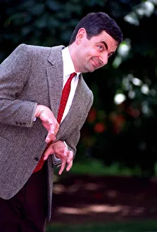 Rowan Atkinson Actor Comedian Who plays the role of Mr Bean in the TV Programme