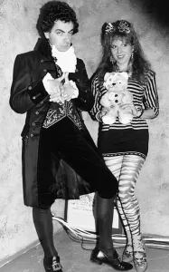 Rowan Atkinson and Gilly Coman in television roles 1987 from television programmes