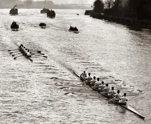 Disaster Prints: Rowing - Oxford v Cambridge Boat Race - April 1928