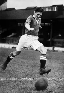 Roy Bentley Chelsea FC football player at Stamford Brodge Circa 1950